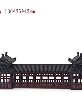 万景楼微景观摆件盆景防水环保古建模型无毒可定制摆件场景摆件