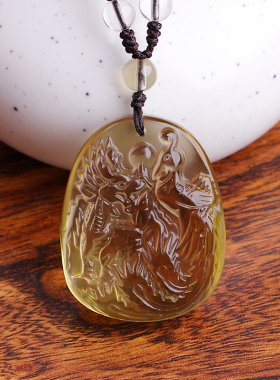 龙雀祥云吉顺意吊坠2026年属鸡人