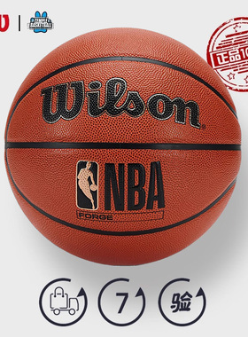 威尔胜NBA篮球FORGE系列26砖色室外PU耐磨WZ2016901CN7成人吸湿球