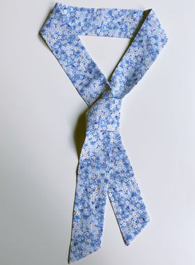 Warm Buds 英国Liberty进口面料发带飘带领带包绑带腰带多用途