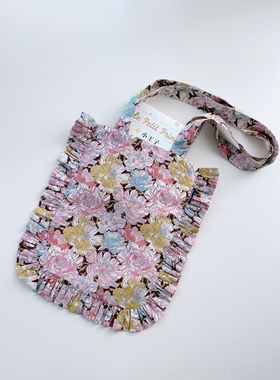 Warm Buds 花边包复古包单肩包Liberty英国进口面料BLACKBURN