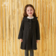 Petite ·灰色荷叶领呢大衣 Marguerite小雏菊童装