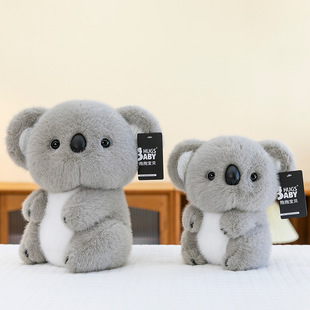 呆萌考拉玩偶毛绒玩具女生卡通树袋熊公仔布娃娃生日礼物儿童抱枕