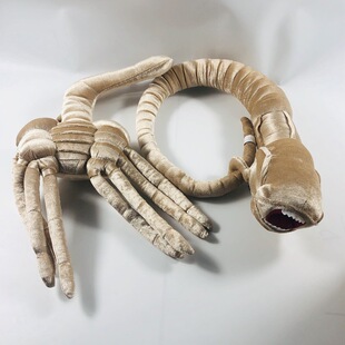 战铁血战士大战异形周边 抱面虫 破胸者毛绒公仔 毛绒玩具 玩偶娃