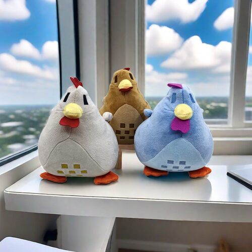 跨境感恩节礼物星露谷物语Stardew Valley Chicken母鸡毛绒玩具