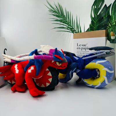 神兽密勒顿故勒顿摩托车形态koraidon&miraidon plush毛绒公仔