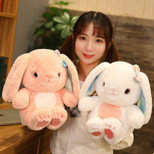 软萌垂耳兔毛绒玩具 垂耳兔玩偶女生礼物代发 萌萌兔公仔 2020新款