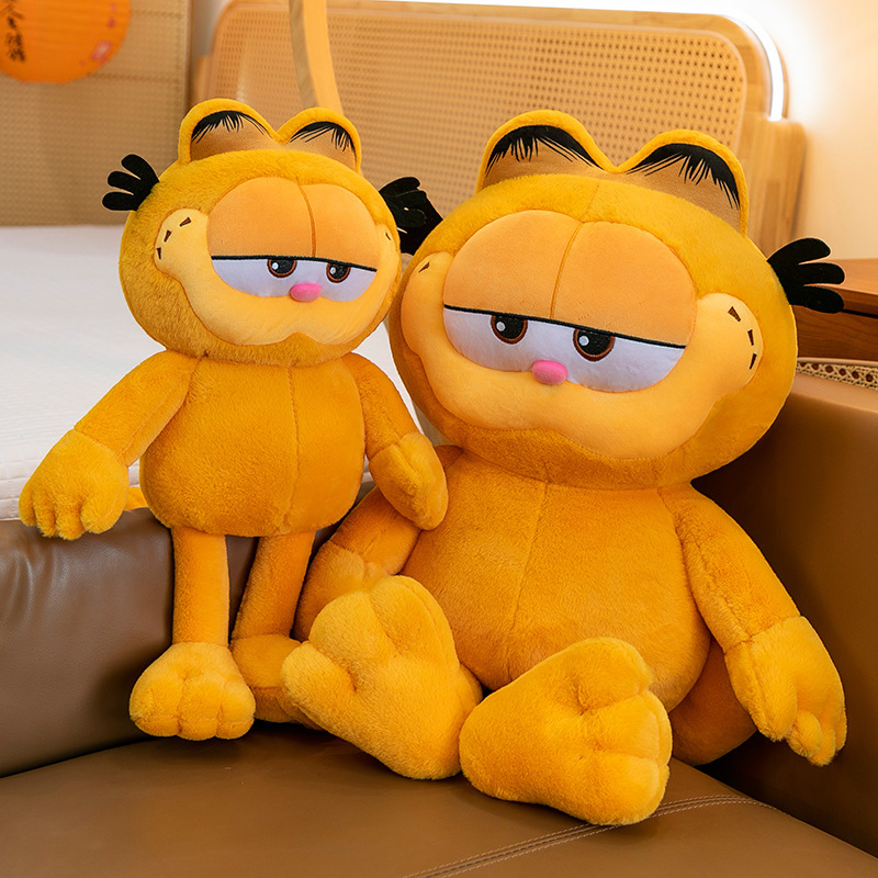 网红跨境菲菲猫公仔加菲猫毛绒玩具可爱大肥猫娃娃玩偶生日礼物女