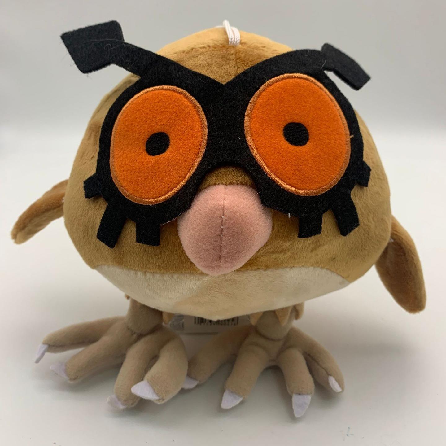 中号 20cm 咕咕 毛绒公仔 智慧之神 猫头夜鹰 幼年期 玩具 娃娃图片