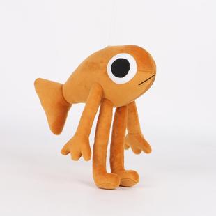 跨境新品Le Poisson Steve 史蒂夫鱼毛绒公仔卡通玩偶