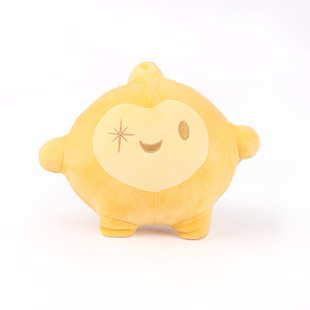 跨境动画电影星愿Wish许愿星卡通黄色小星星毛绒玩具公仔玩偶周边