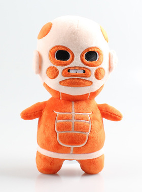 跨境动漫周边卡通Chibi Titans 2Q版进击的巨人毛绒玩具公仔玩偶