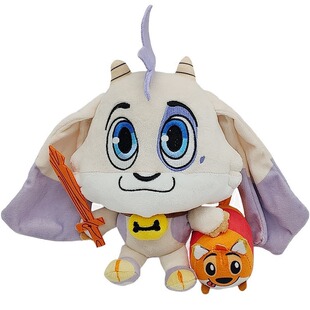 跨境公仔Billiebustup音乐游戏周边可爱山羊比莉猫头鹰毛绒玩具