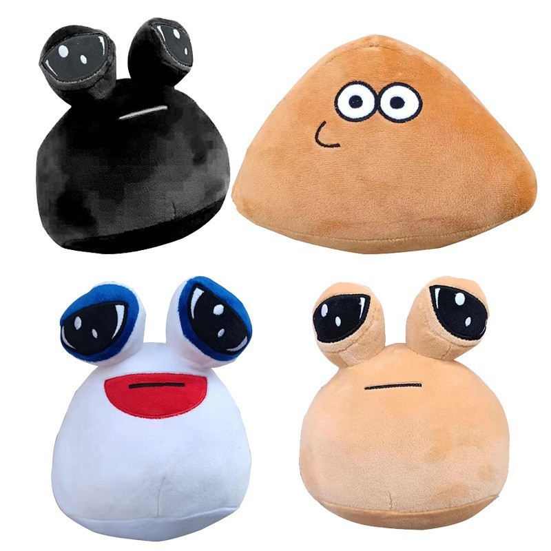 跨境pouplush我的宠物外星人毛绒玩具娃娃动漫游戏周边玩偶公仔