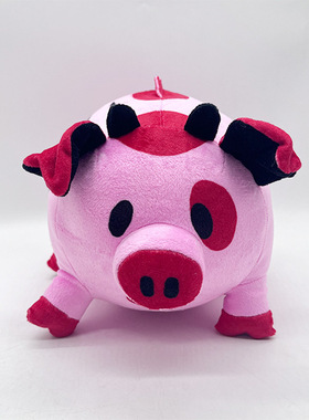 跨境Helluva Boss极恶老大Fat Nuggets Plush毛绒玩具公仔玩偶