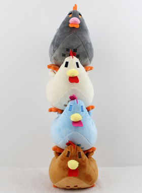 跨境卡通星露谷物语Stardew Valley大公鸡毛绒玩具公仔游戏周边