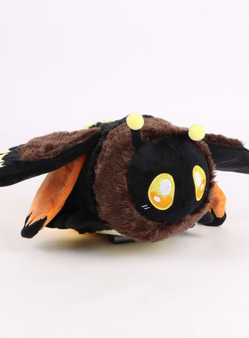 跨境Death's Head Hawkmoth鬼脸地狱飞蛾毛绒玩具公仔玩偶周边