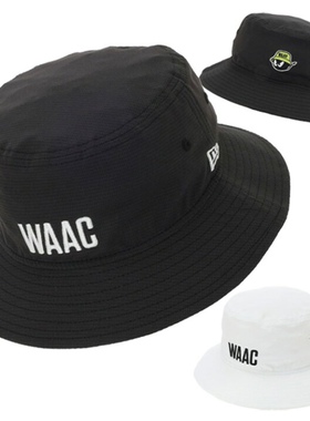 New Era x WAAC 联名款 纽亦华高尔夫系列 渔夫帽子 轻薄透气速干