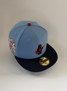New Era/纽亦华 MLB 芝加哥小熊队 吉他熊限定款 棒球帽子59FIFTY