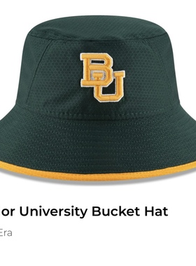 NCAA贝勒大学New Era户外登山钓鱼露营运动防晒帽子速干ADVENTURE