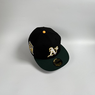 棒球帽子 New 全封平檐59FIFTY 奥克兰运动家队 MLB Era 纽亦华