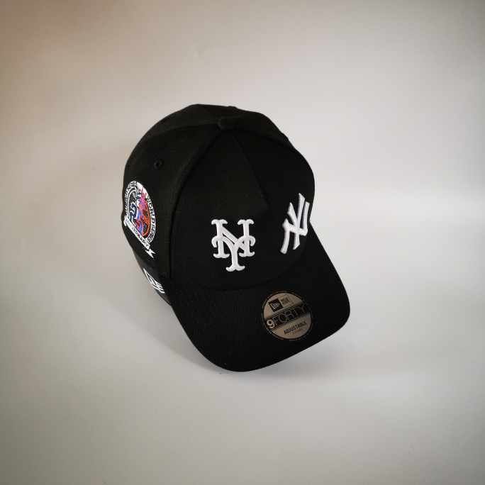 New Era/纽亦华 MLB 纽约地铁大战 纪念款 棒球帽子 高顶 9FORTY