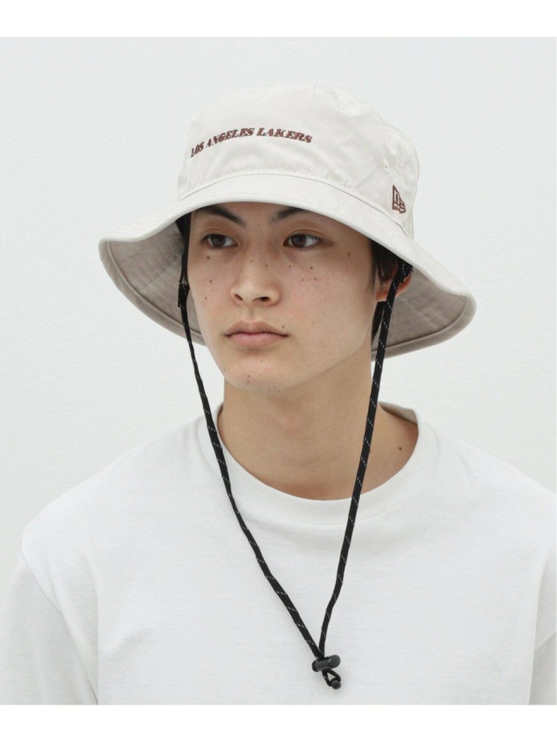 New Era NBA 洛杉矶湖人队 渔夫帽子 轻薄速干Adv