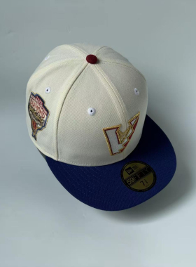 New Era/纽亦华 MLB 亚利桑那响尾蛇队 棒球帽子 全封平檐59FIFTY