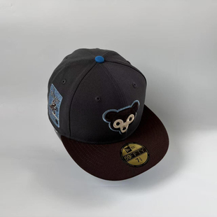 New Era纽亦华MLB芝加哥小熊队纪念款全封闭棒球帽子59FIFTY