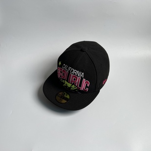 加利福尼亚CALIFORNIA联名New Era男女嘻哈说唱街舞帽子59FIFTY