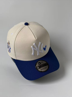 New Era/纽亦华 MLB/纽约扬基队 纪念款 棒球帽子 高顶9FORTY