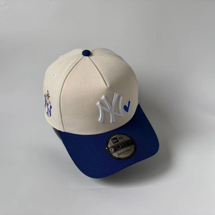 New Era/纽亦华 MLB/纽约扬基队 纪念款 棒球帽子 高顶9FORTY