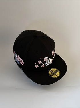 NewEra纽亦华大谷翔平MLB洛杉矶道奇队纪念款全封棒球帽子59FIFTY