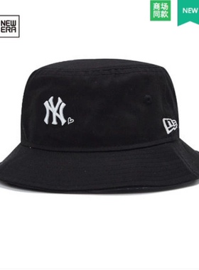 New Era 纽亦华 MLB 纽约扬基队 渔夫帽子 轻薄速干 爱心豹纹