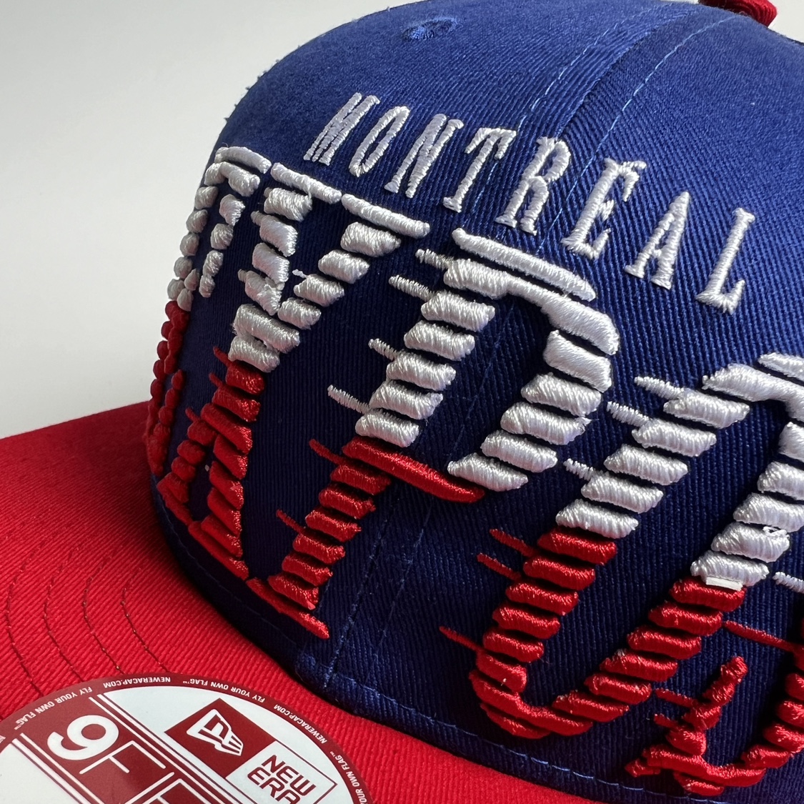 MLB蒙特利尔世博队New Era男女嘻哈说唱街舞遮阳防晒帽子9FIFTY