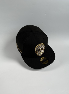 New Era/纽亦华 亡灵节限定 MLB 洛杉矶道奇队 棒球帽子 59FIFTY