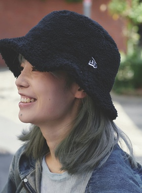 New Era/纽亦华 水貂绒 渔夫帽子 秋冬保暖 潮流时尚