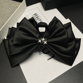 蝴蝶结抓夹特大号女法式 发抓高级感盘发在逃公主发量多16鲨鱼夹