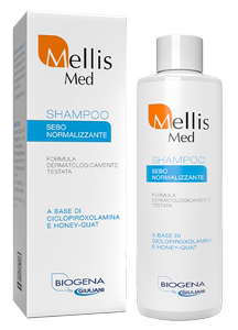 意大利药店BIOGENA  Mellis Med皮脂平衡洗发水125ml去屑止痒修复