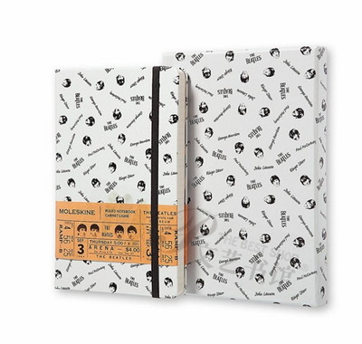 Moleskine The Beatles披头士甲壳虫限量礼盒 笔记本手帐