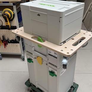 festool工具箱两用 可用作板车和桌板
