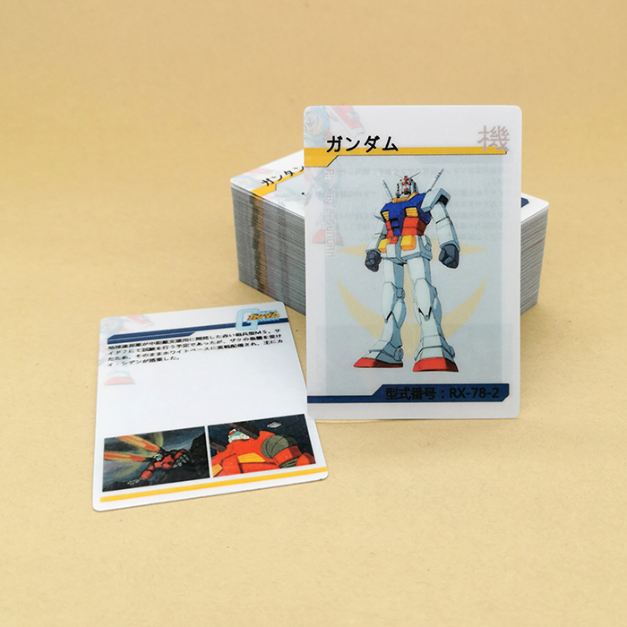 机动战士高达0079 剧场版 人物机体图鉴收藏卡全套155张8659031