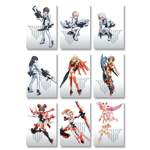 MEGAMI DEVICE  女神装置 收藏卡牌全套54张 8659081