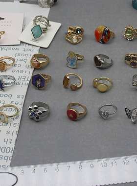 欧美日本款小号多戒指