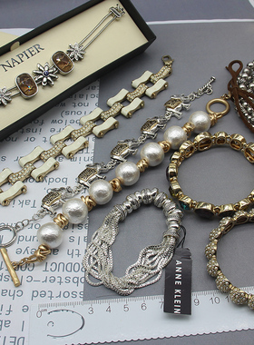 女合金欧美小众牌手链手镯
