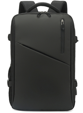 男出差多功能双肩背包大容量可扩容17寸18英寸17.3适用华硕ROG枪神8/9Plus戴尔微星泰坦17游戏本笔记本电脑包