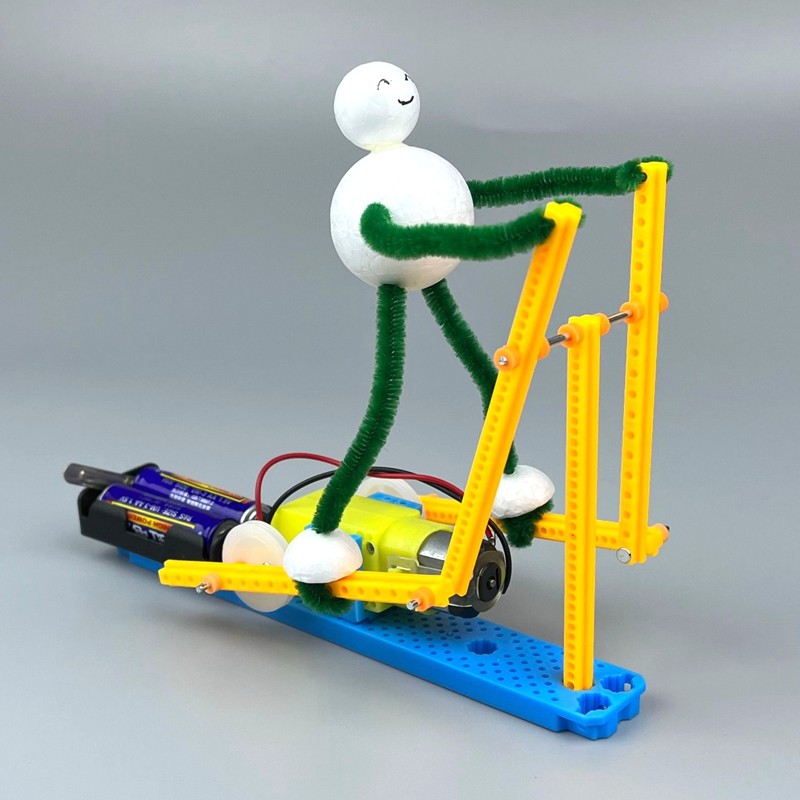 跑步机健身器材模型玩具儿童科技小制作手工diy材料学生科学实验