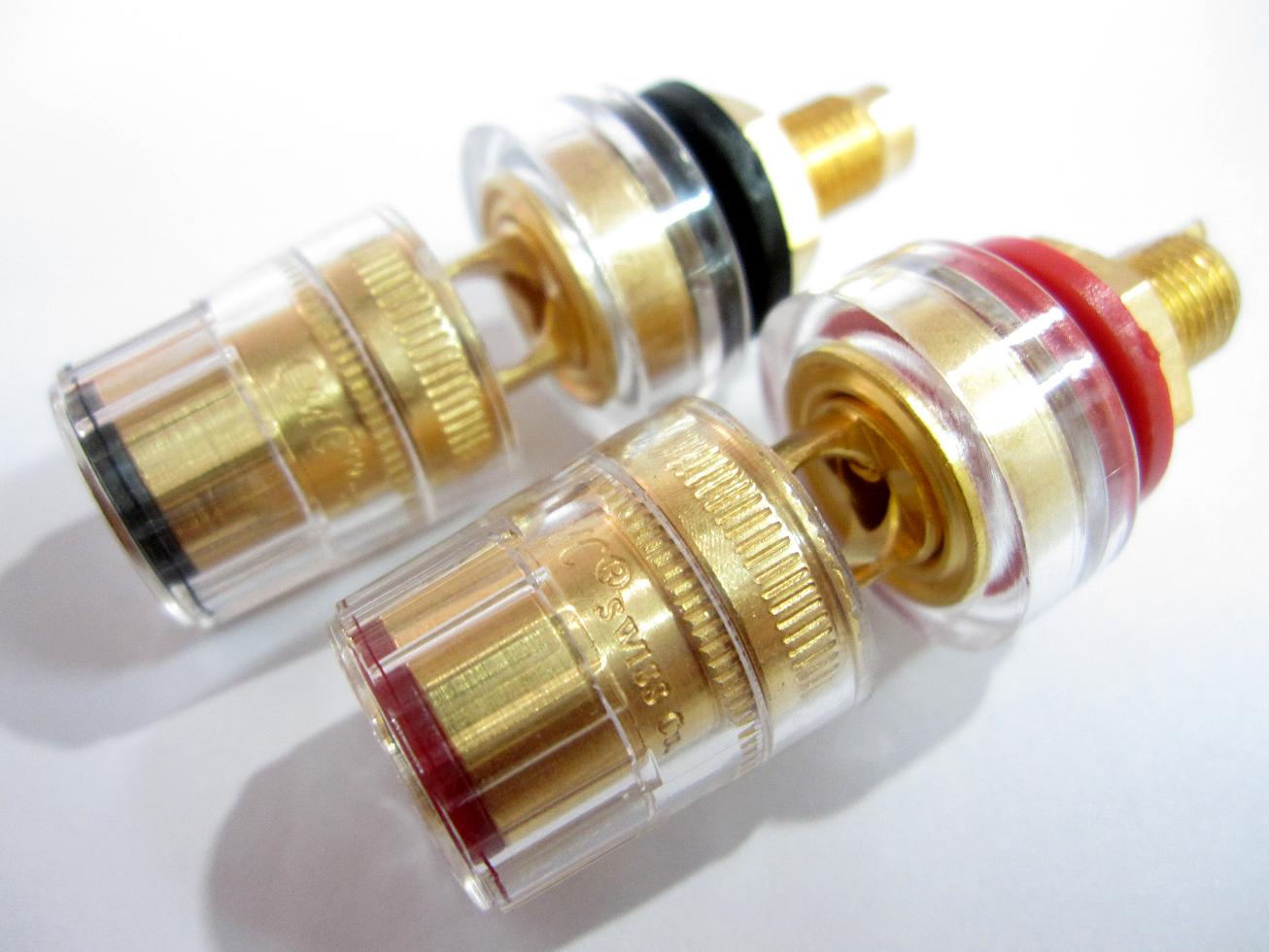 美国CMC 858-S--G短柱瑞士黄铜接线柱功放接线柱单只价钱