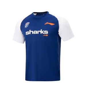 吸湿排汗透气常规T恤ATSV941 李宁正品 2025冬男速干CBA短袖