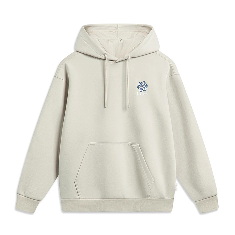 李宁正品2023冬男运动休闲连帽保暖卫衣套头衫AWDT899-5/3/2